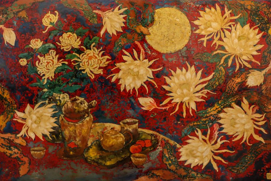 vietnamese still life paintings